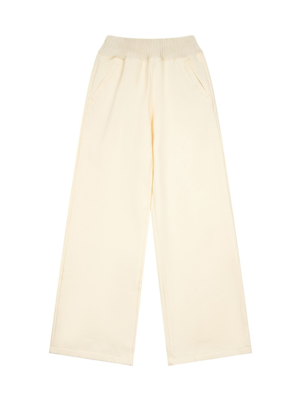 ALO Yoga Women's Wide-Leg Sweatpants in Cream